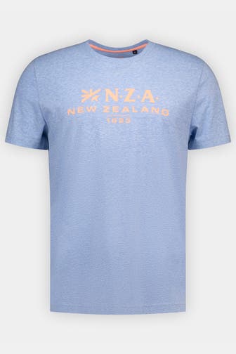 NEW ZEALAND AUCKLAND T-Shirt taubenblau