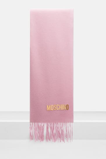 LOVE MOSCHINO Wollschal rosa