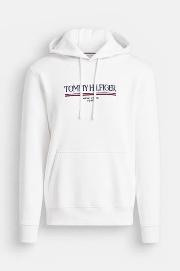 TOMMY HILFIGER Hoodie 'Herald' weiß