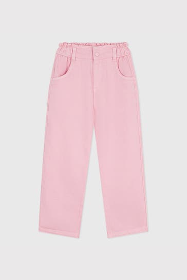 PETIT BATEAU Stoffhose rosa