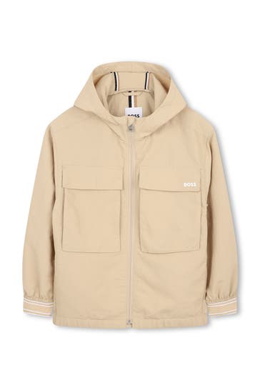 BOSS Übergangsjacke hellbraun