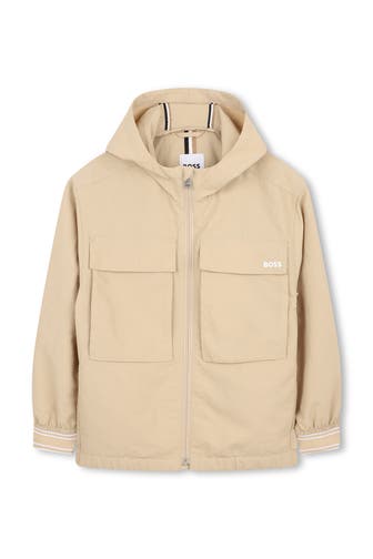 BOSS Übergangsjacke hellbraun