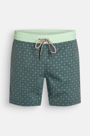 NEW ZEALAND AUCKLAND Badeshorts 'Bryce' gemustert