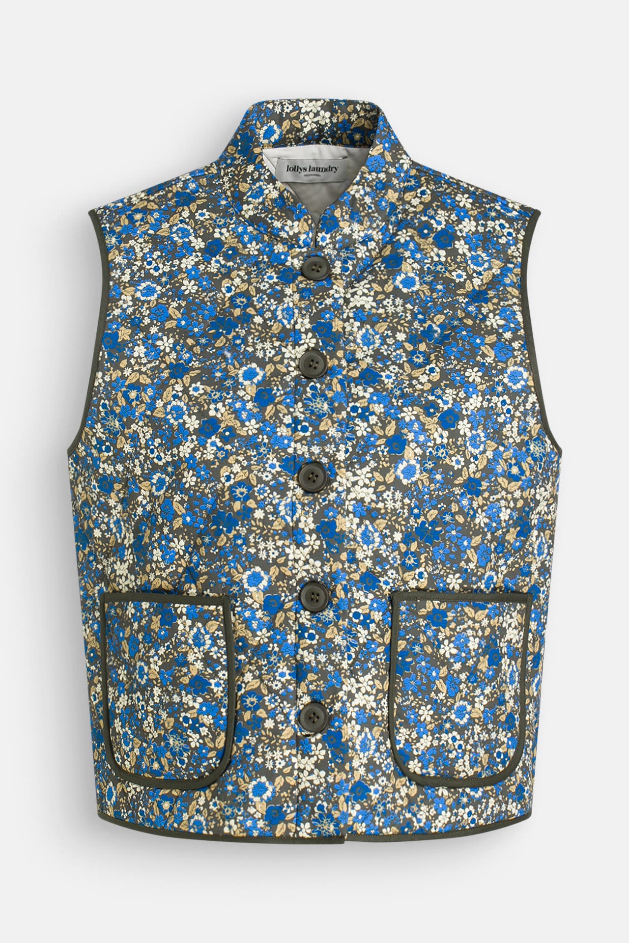 LOLLYS LAUNDRY Weste 'Cairo' gemustert, Bild 1