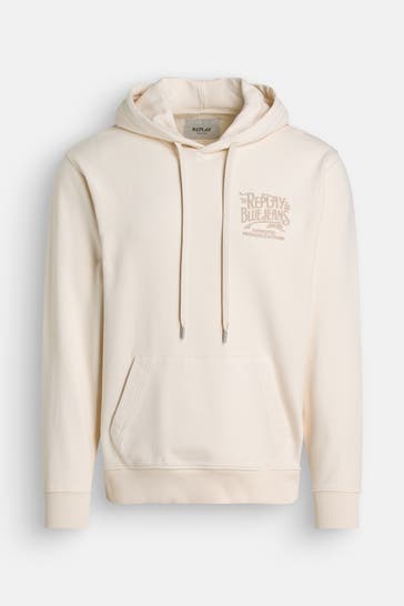 REPLAY Hoodie beige
