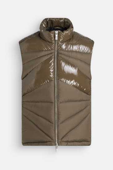 ARMANI EXCHANGE Daunenweste khaki