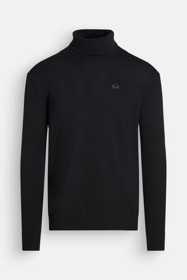 LA MARTINA Rollkragenpullover schwarz