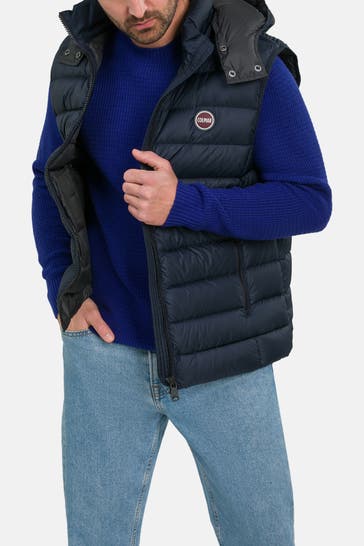 COLMAR Daunenweste navy