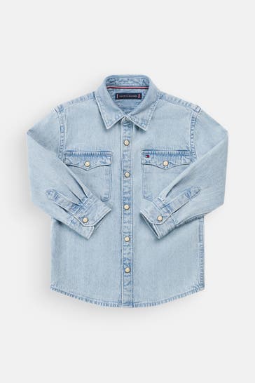 TOMMY HILFIGER Jeansjacke hellblau