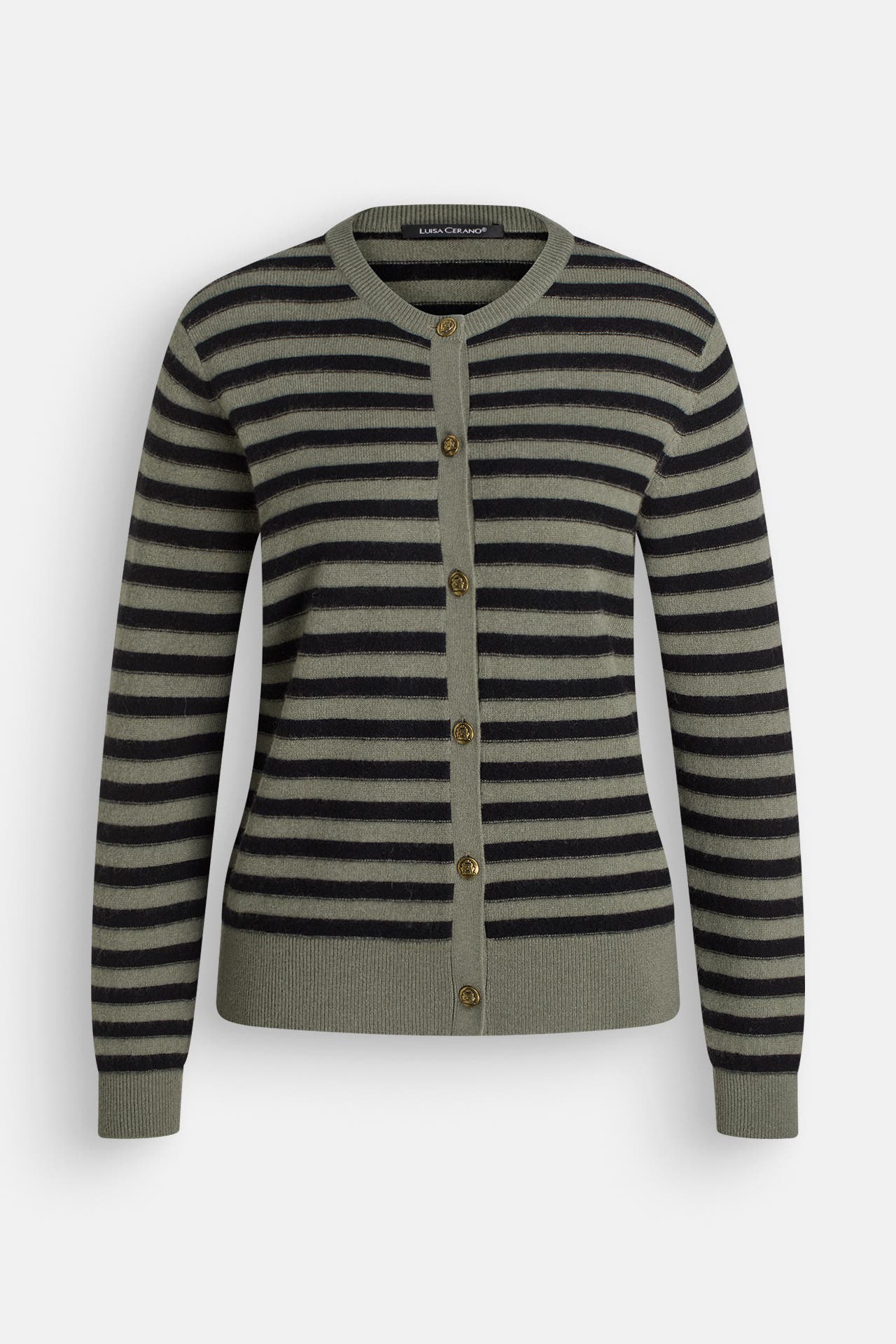 LUISA CERANO Strickjacke gestreift, Bild 1