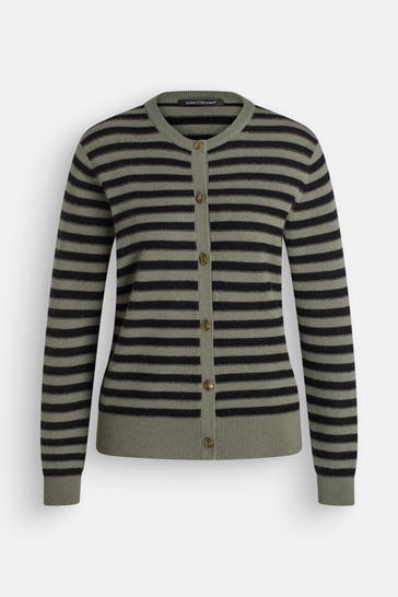 LUISA CERANO Strickjacke gestreift