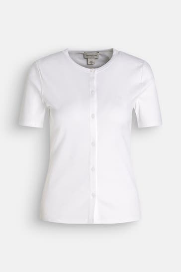 CALVIN KLEIN T-Shirt weiß