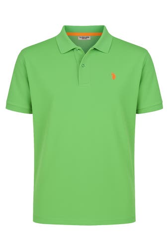 U.S. POLO ASSN. Polo-Shirt 'Fashion' hellgrün