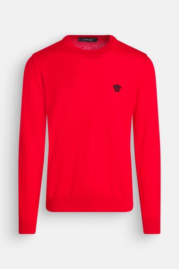 VERSACE - Wollpullover rot