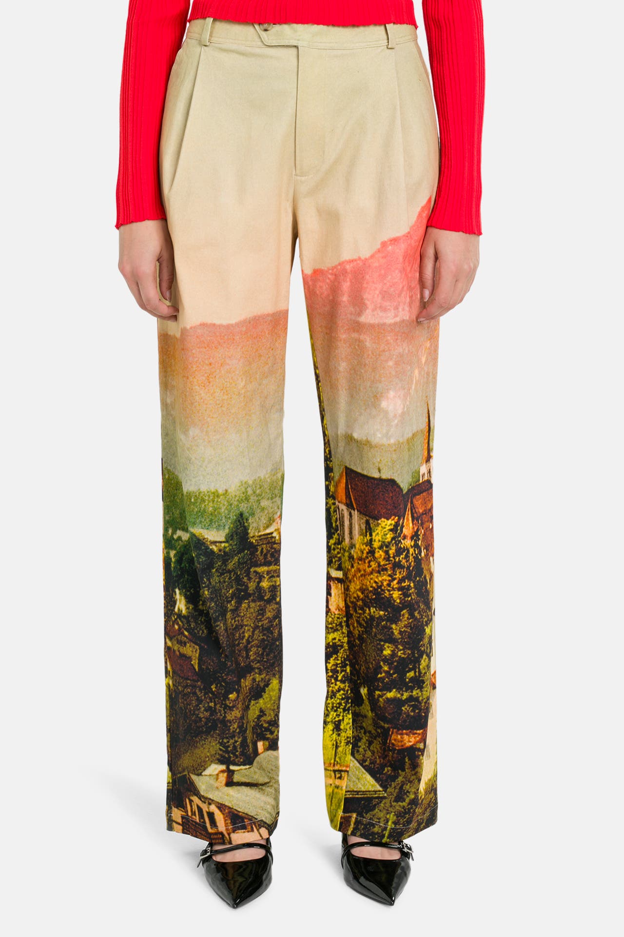 DESIGUAL Stoffhose 'Paisaje' gemustert, Bild 1