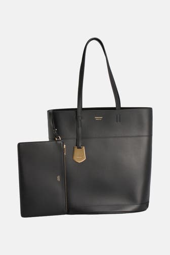 FERRAGAMO Schultertasche schwarz