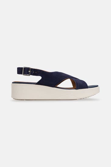 GEOX Wedges 'Laudara' nachtblau