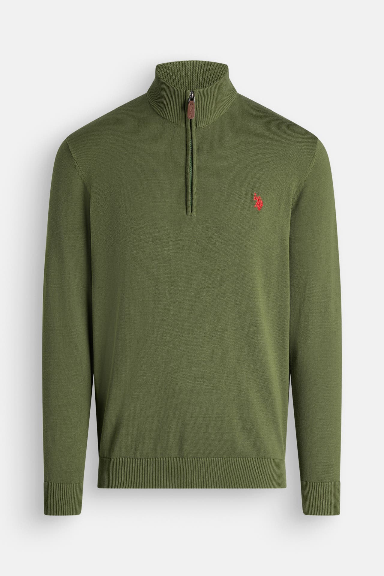 U.S. POLO ASSN. Strick-Troyer waldgrün, Bild 1