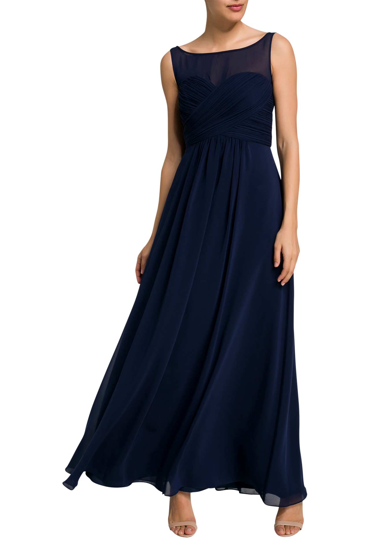 Maxikleid Dunkelblau