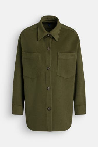 GANT Overshirt oliv