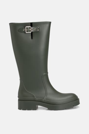 STEVE MADDEN Gummistiefel 'Rocky' graugrün