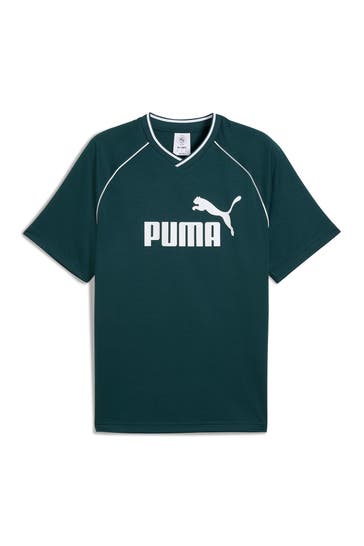PUMA T-Shirt dunkelgrün