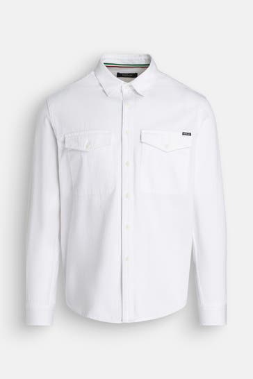 REPLAY Casual-Hemd weiß
