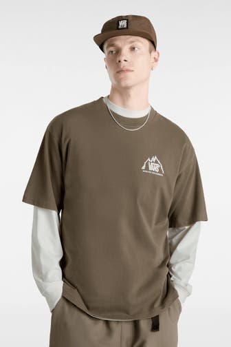 VANS T-Shirt khaki