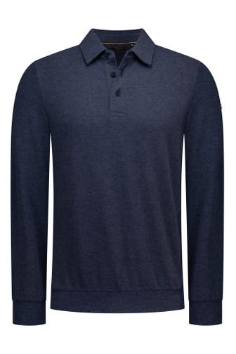 NEW ZEALAND AUCKLAND Langarm-Polo dunkelblau