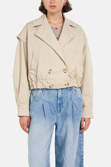 BOSS Übergangsjacke 'Cotreni' creme