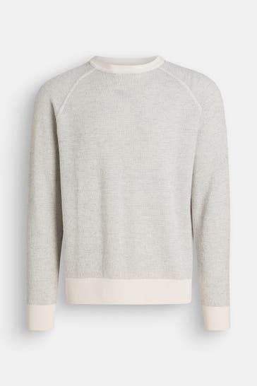 PHIL PETTER Wollmixpullover hellgrau