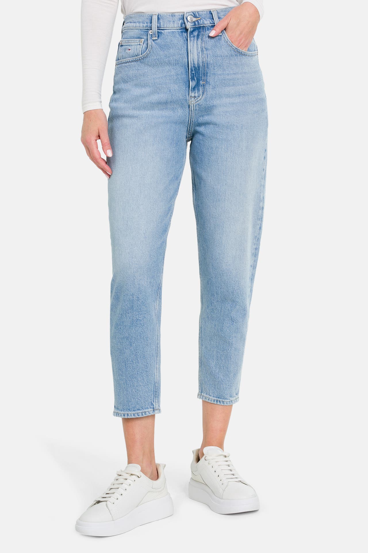 Erstaunlich Mom Jeans Hellblau Bild