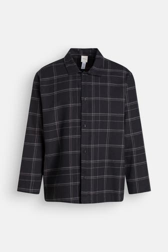 CALVIN KLEIN Pyjama-Hemd schwarz