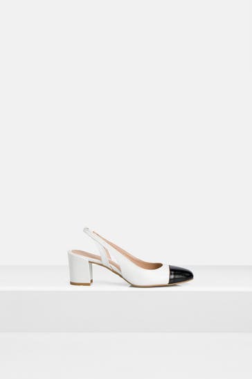 STUART WEITZMAN Sling-Pumps zweifarbig