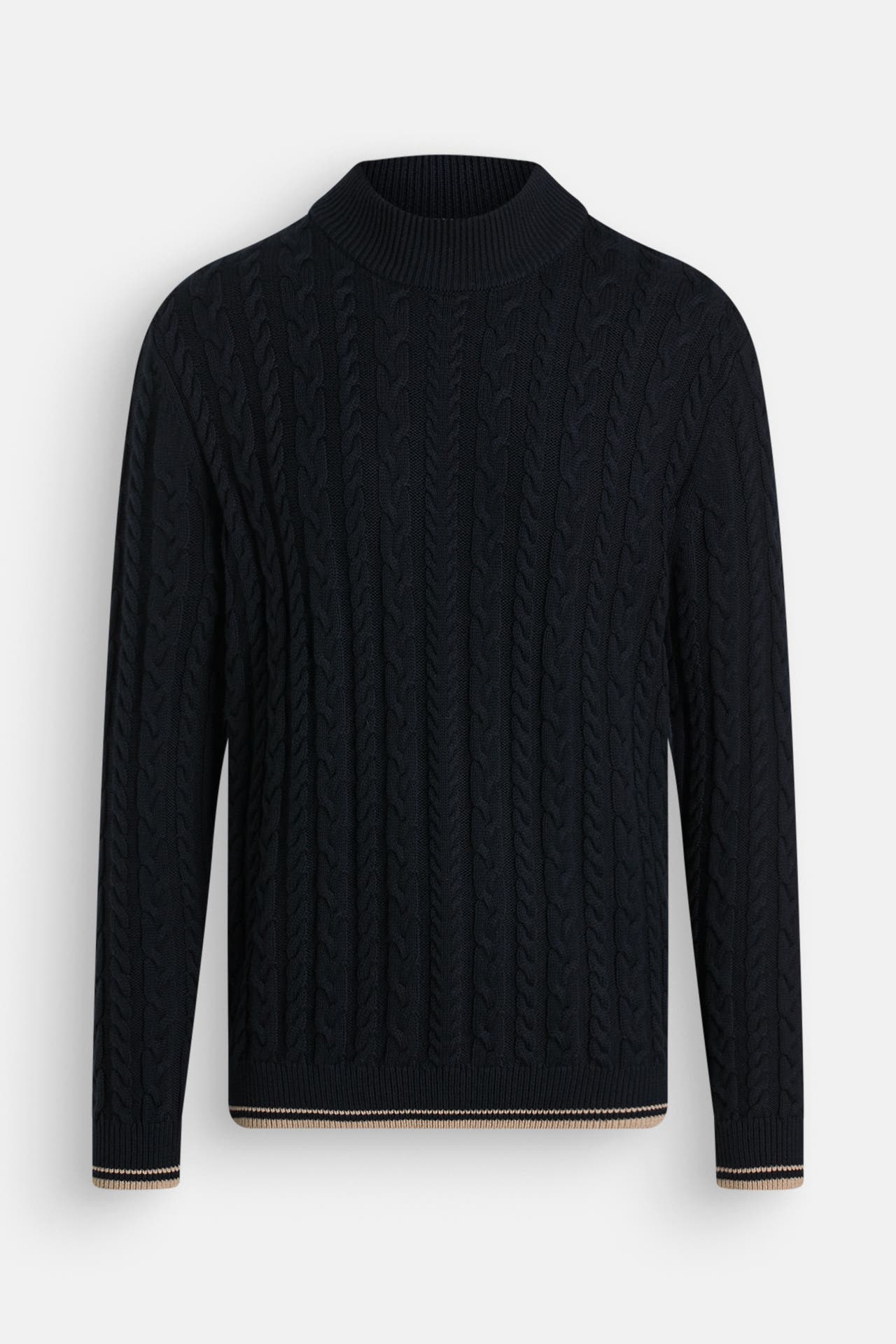 OLYMP Wollmix-Pullover dunkelblau, Bild 1