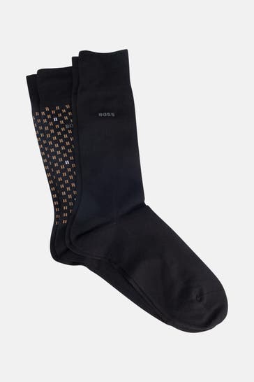 BOSS 2er-Pack Socken gemustert