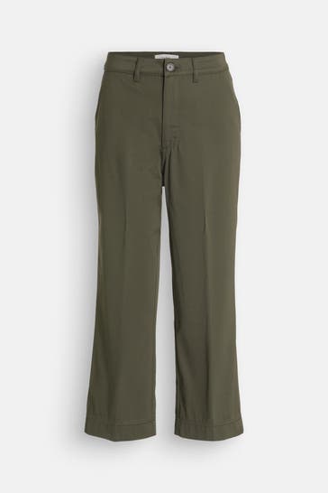 BA&SH Stoffhose 'Estin' tannengrün
