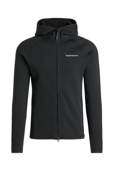 PEAK PERFORMANCE Sweatjacke schwarz
