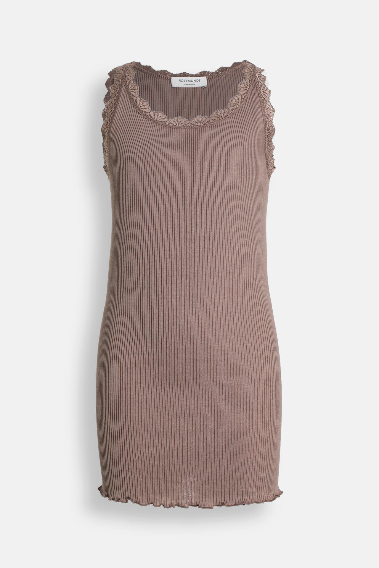 ROSEMUNDE Seidenmix-Top hellbraun, Bild 1