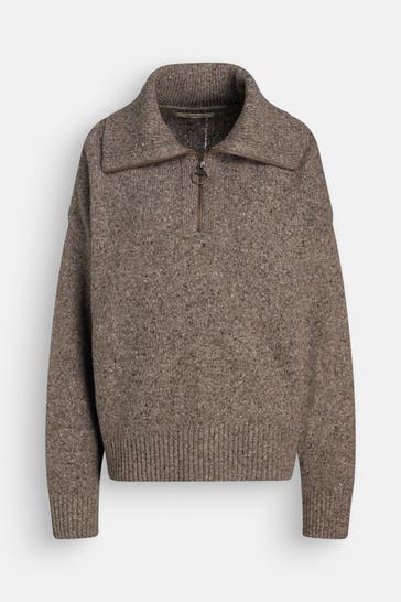 BARBOUR Wollmix-Troyer grau