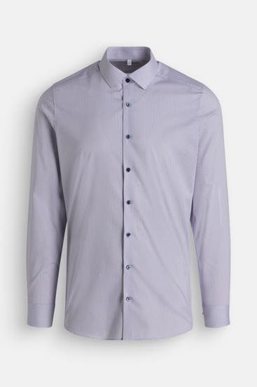 OLYMP Level Five - Business-Hemd gemustert