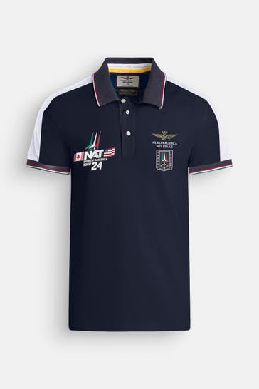 AERONAUTICA MILITARE Polo-Shirt navy