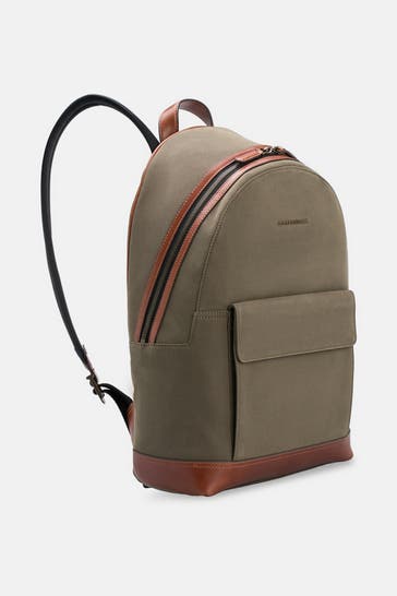 TOMMY HILFIGER Rucksack khaki-cognac