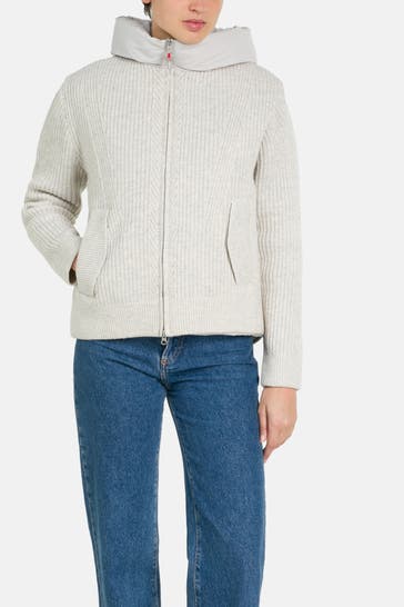 FRIEDA & FREDDIES NY Daunenjacke hellgrau