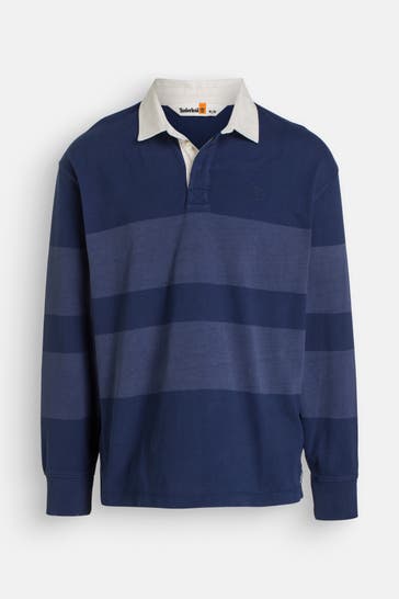 TIMBERLAND Langarm-Polo mehrfarbig