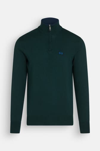 LA MARTINA Strickpullover petrol