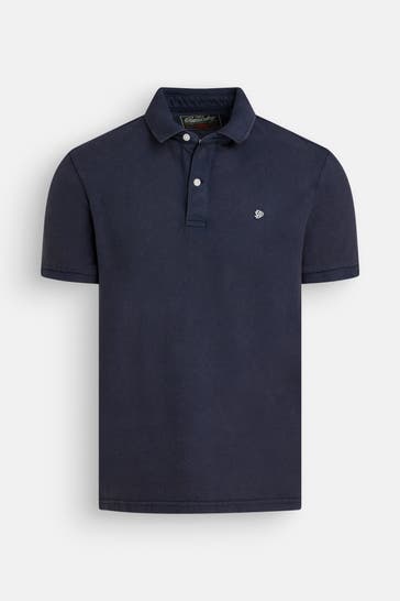 SUPERDRY Polo-Shirt dunkelblau
