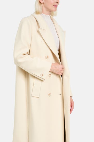 IVY OAK Wollmix-Mantel 'Clemence' creme