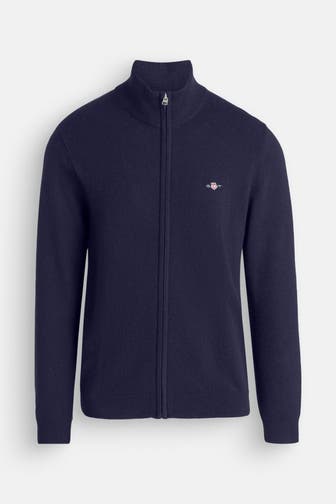 GANT Wollmixjacke dunkelblau
