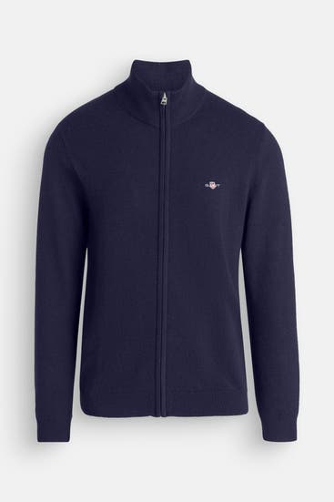GANT - Wollmixjacke dunkelblau